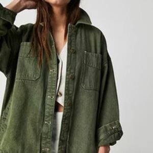 Free People Madison City Denim Twill jacket